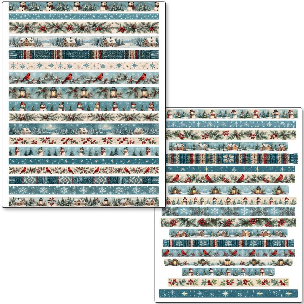 Snowman Junk Journal Kit (8)