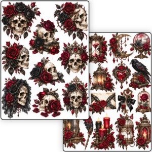 Victorian Gothic Roses Sheets (7)