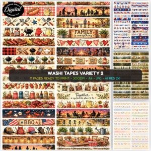 Washi Tapes Variety 2 (1)
