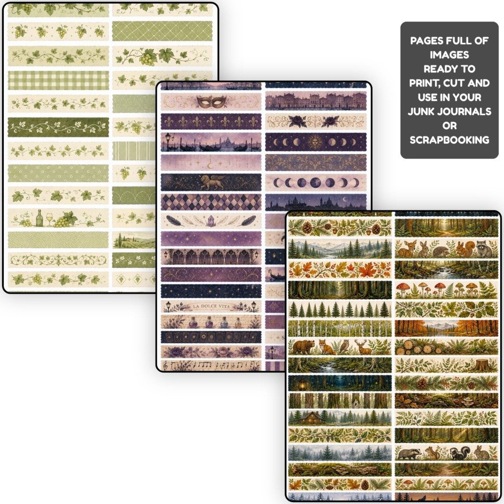 Washi Tapes Variety 2 (4)