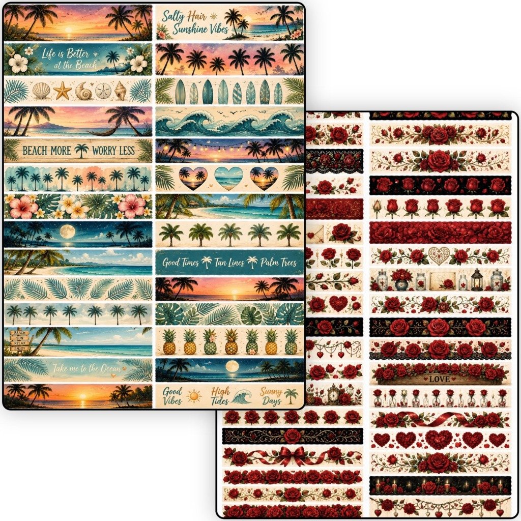 Washi Tapes Variety 2 (7)