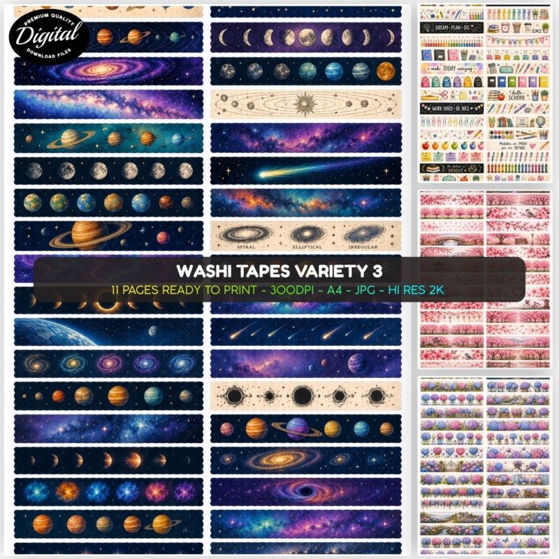 Washi Tapes Variety 3 (1)