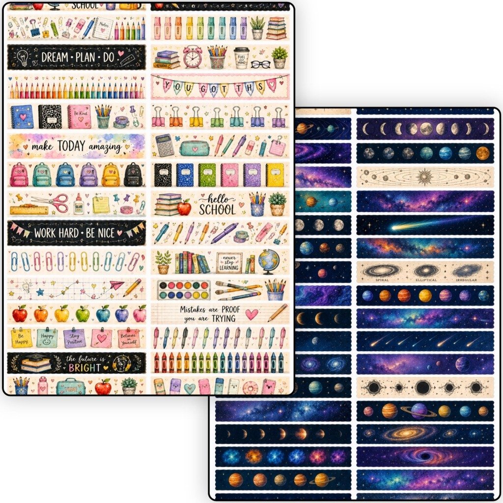 Washi Tapes Variety 3 (5)