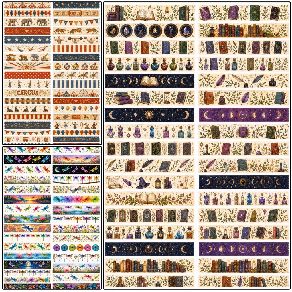 Washi Tapes Variety 4 (3)