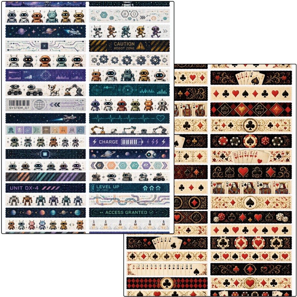 Washi Tapes Variety 4 (5)