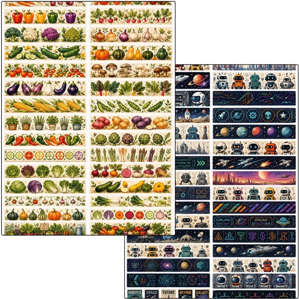 Washi Tapes Variety 4 (7)