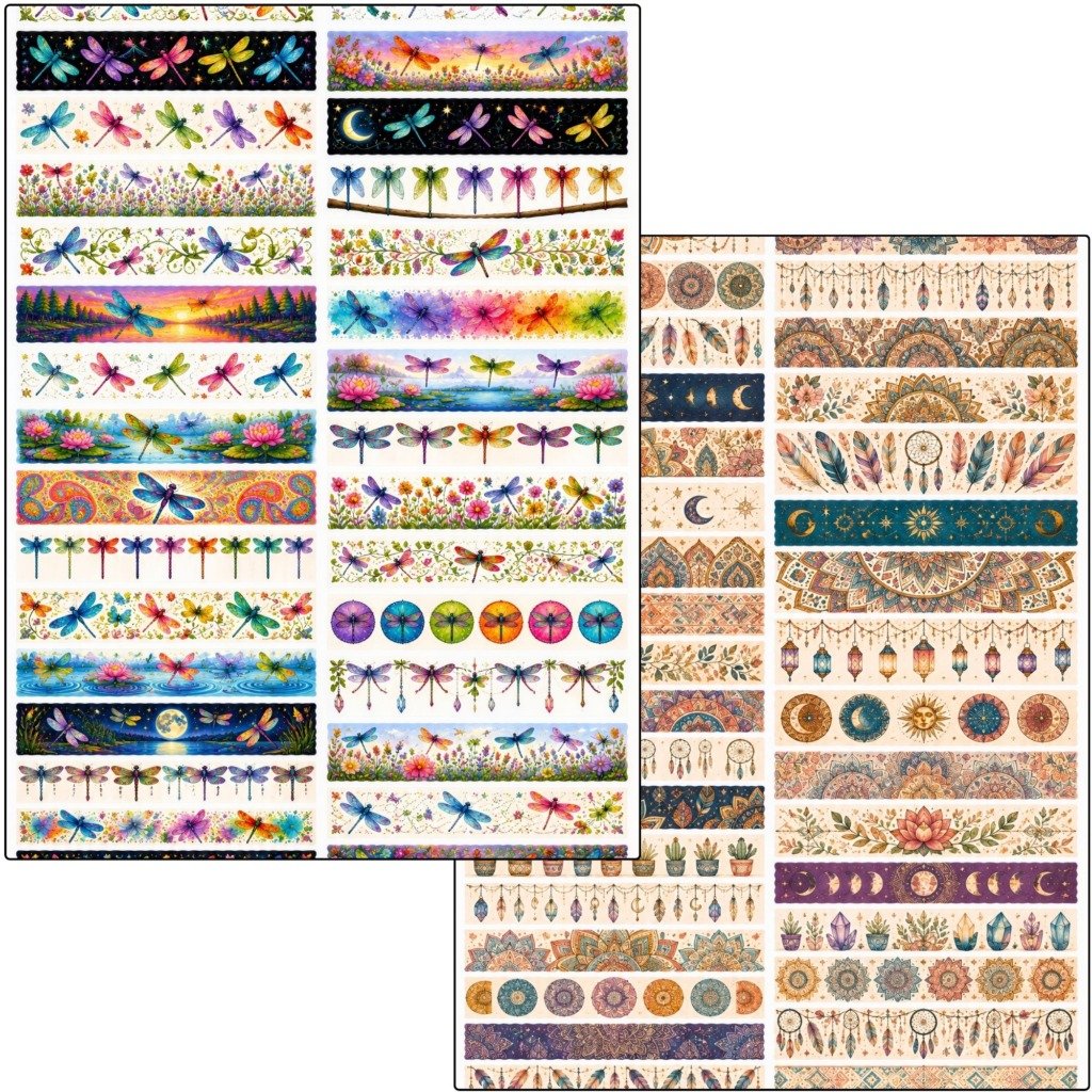 Washi Tapes Variety 4 (8)