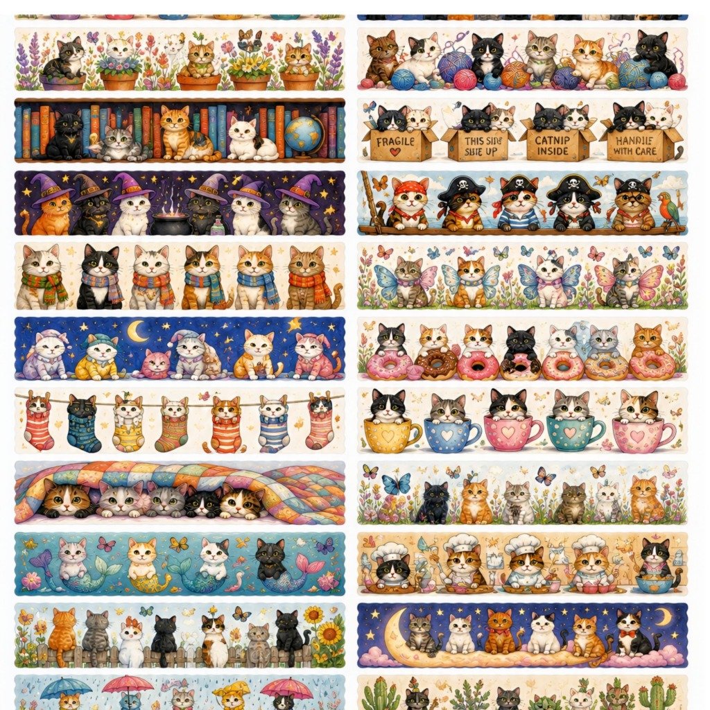 Washi Tapes Variety 5 (1)