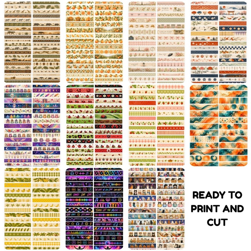 Washi Tapes Variety 5 (3)