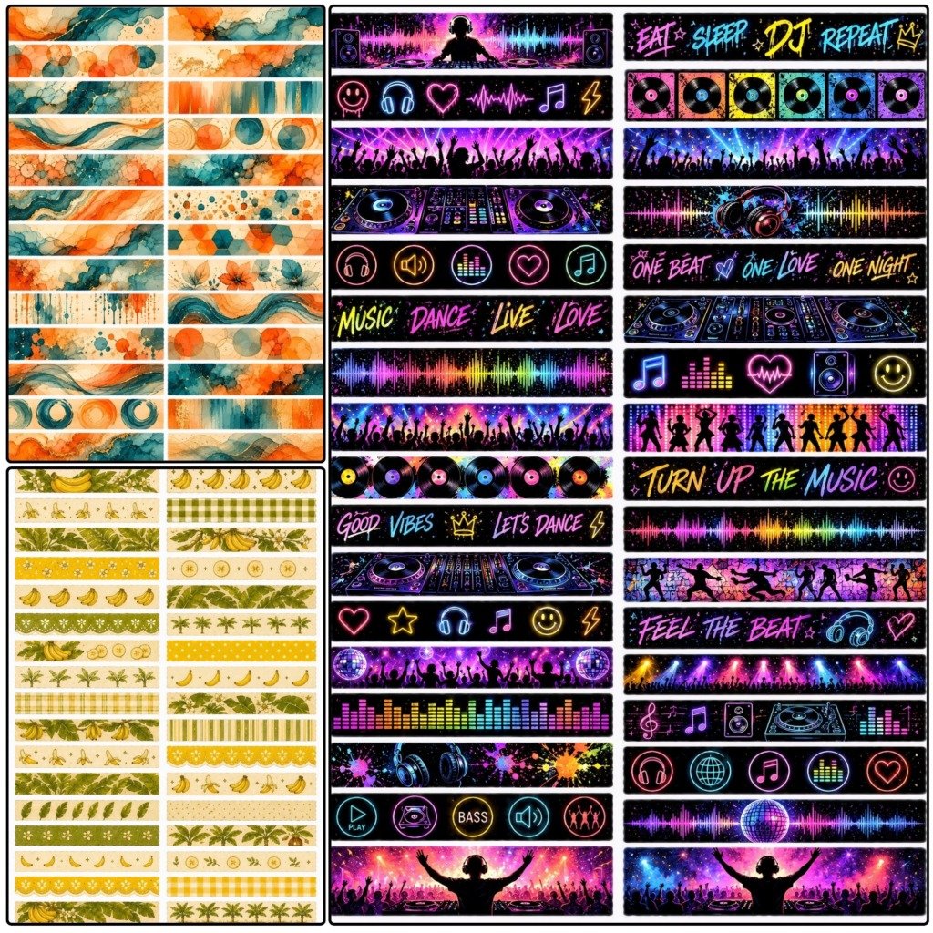 Washi Tapes Variety 5 (4)
