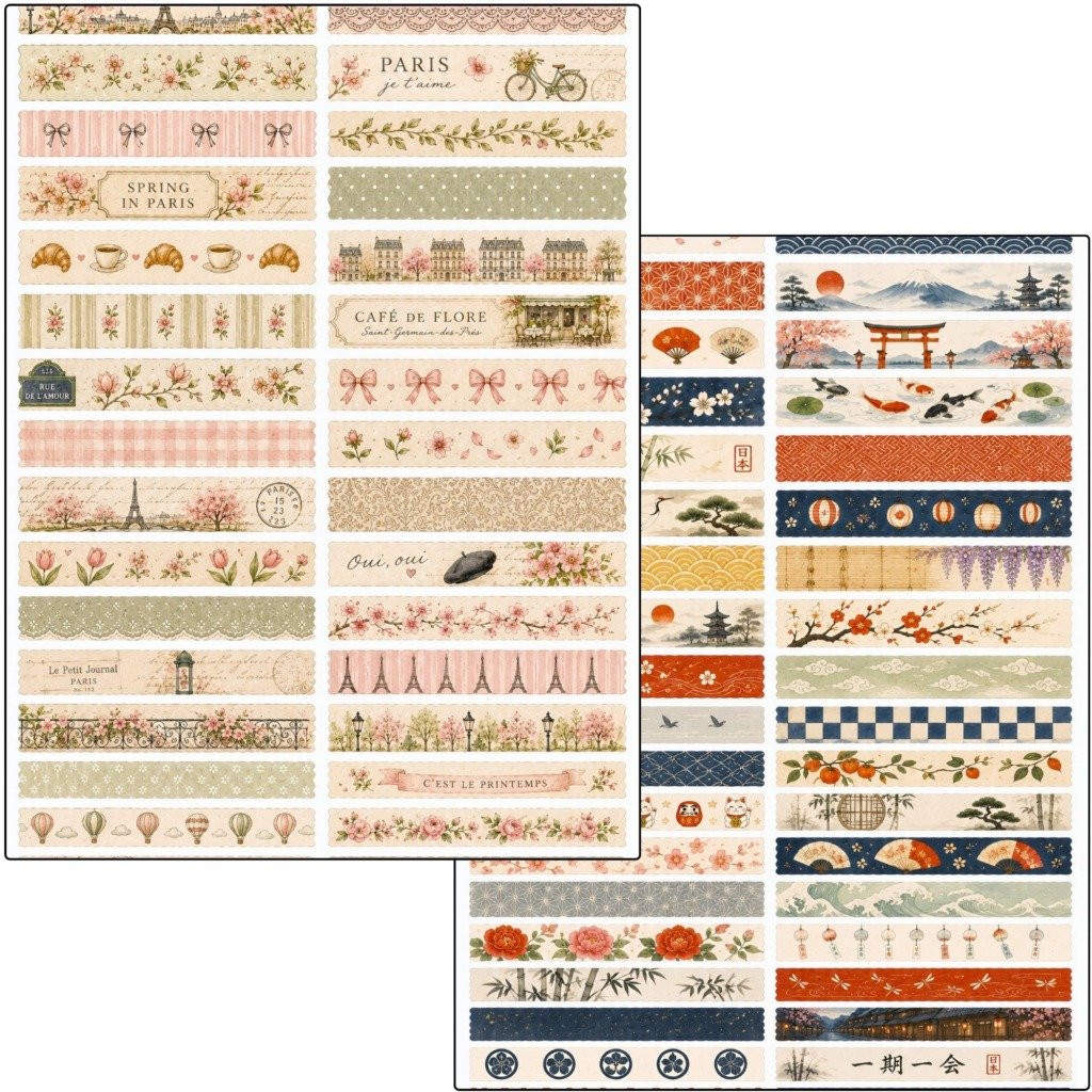 Washi Tapes Variety 5 (6)