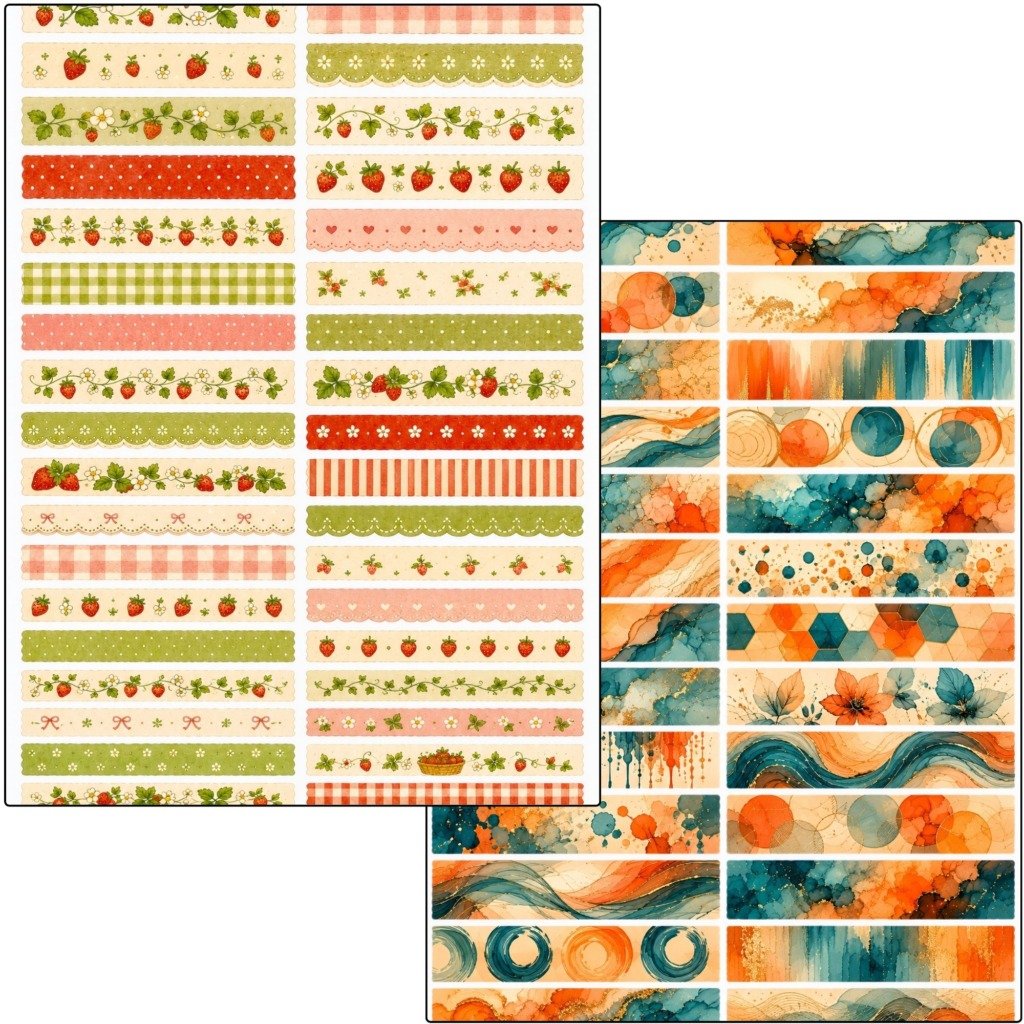 Washi Tapes Variety 5 (8)