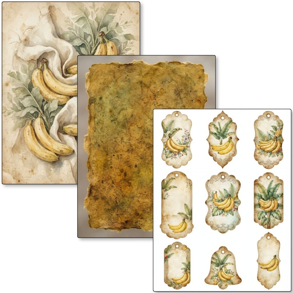 banana junk journal kit (4)