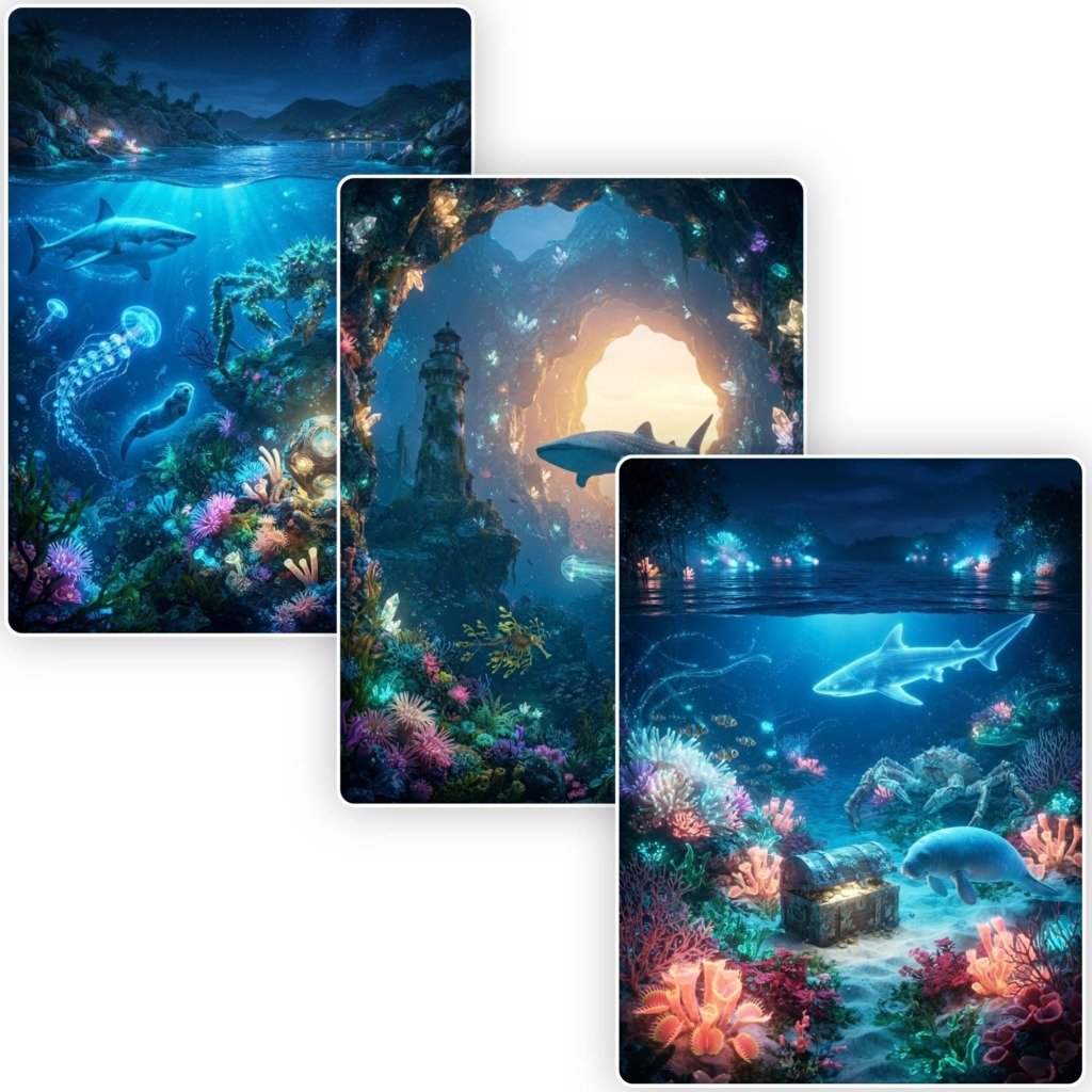bioliminiscent underwater (1)