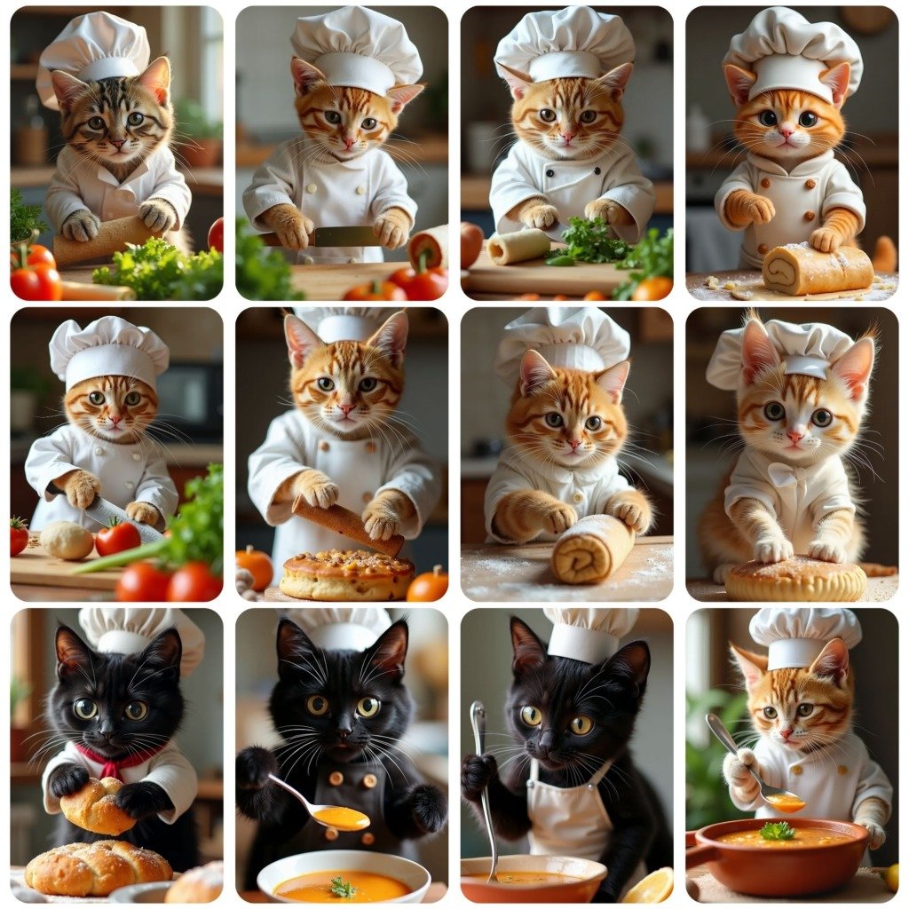 cute cat making chores 1 (3)