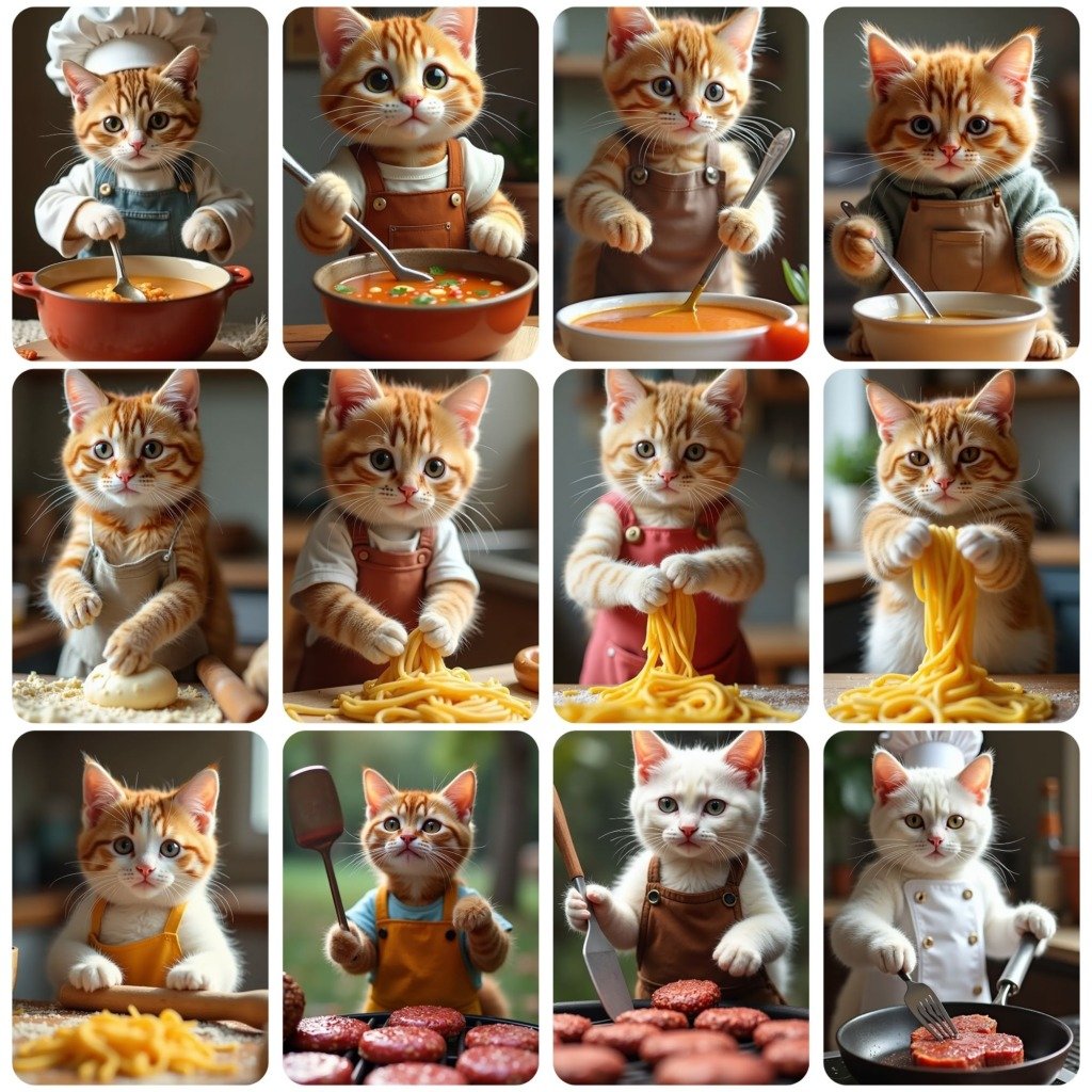 cute cat making chores 1 (4)