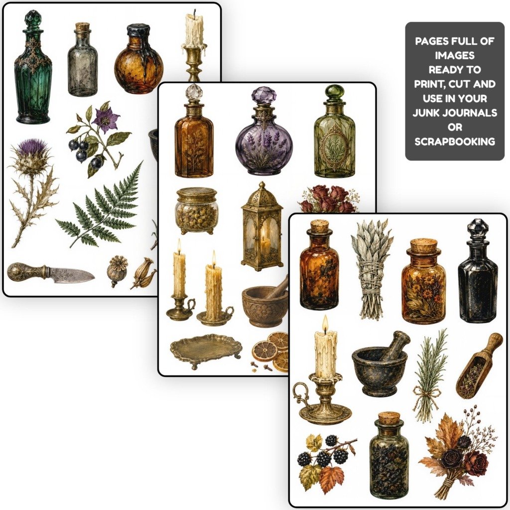 vintage apothecary cuts (5)