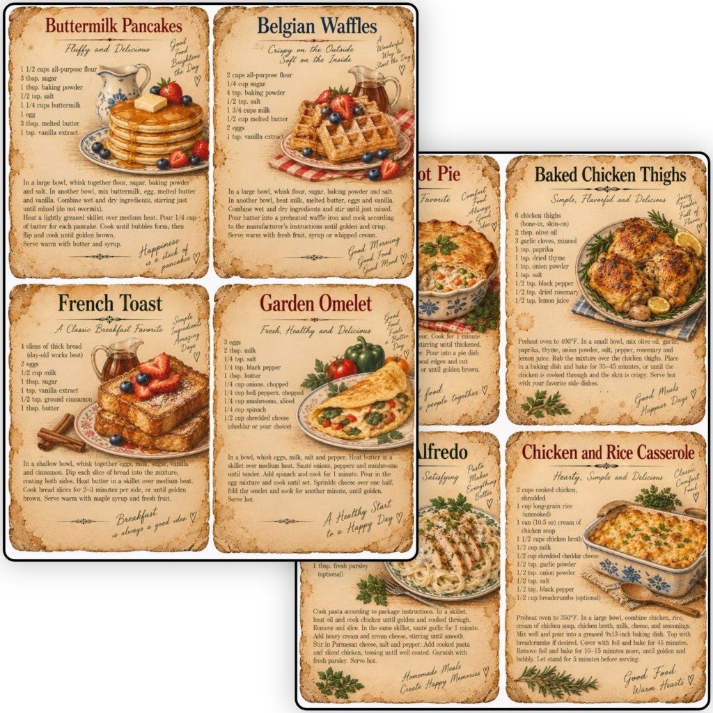 vintage recipes (3)