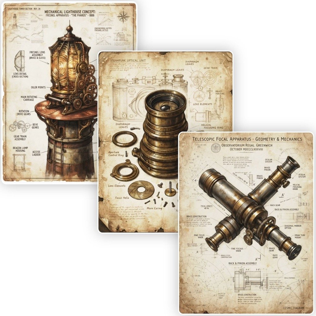 vintage steampunk pages (10)