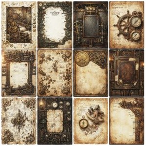 vintage steampunk pages (5)